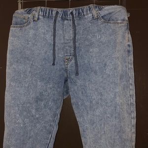 Men’s Skinny Denim Joggers